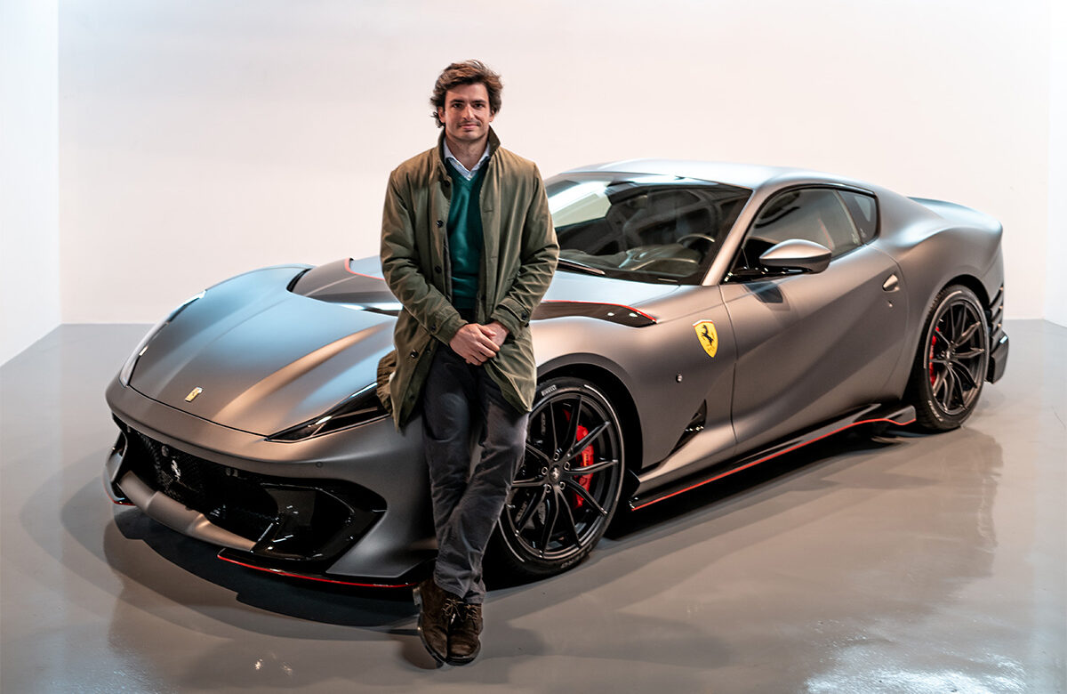 Why Carlos Sainz waited two years for custom Ferrari 812 Competizione