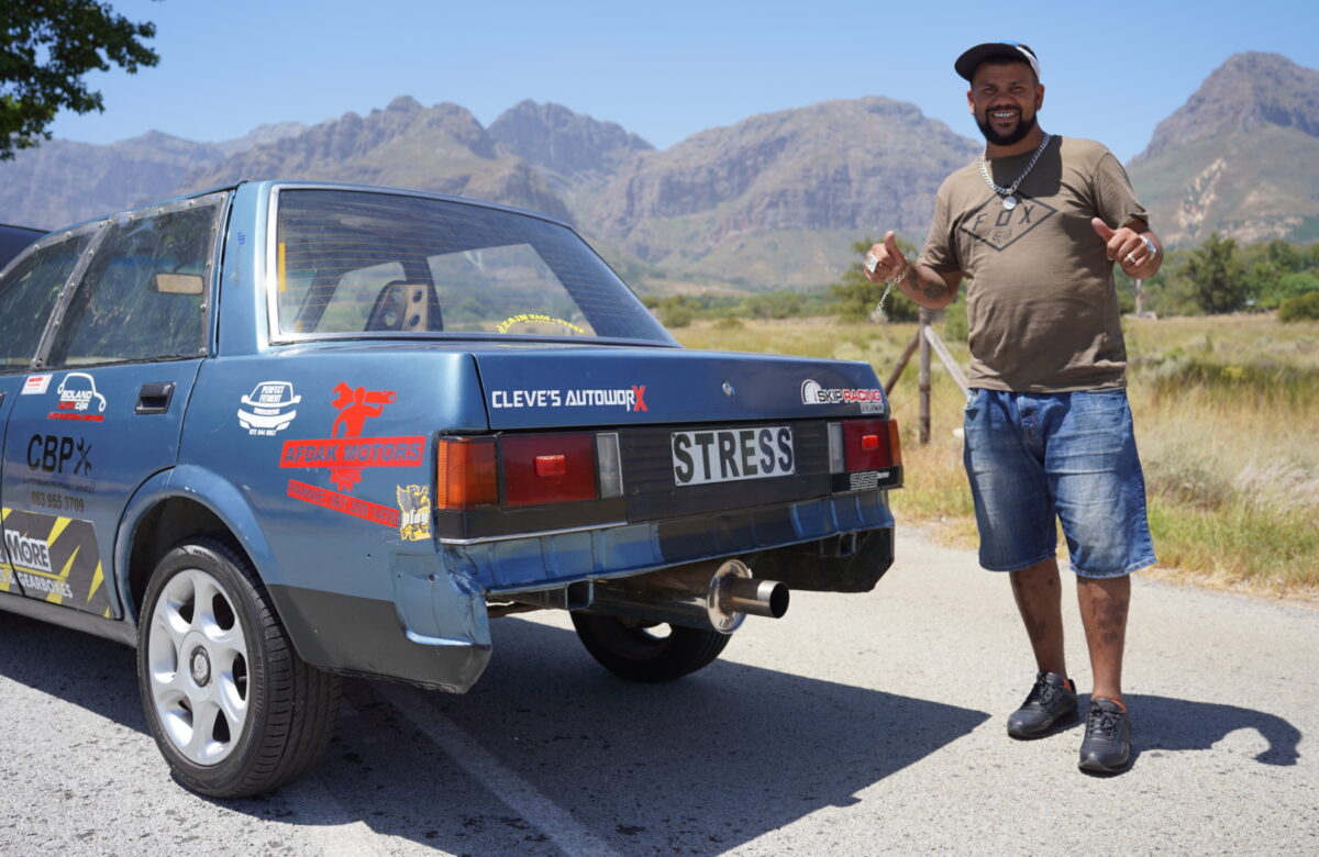 Balla makes Paarl proud with his race-bred Nissan Langley
