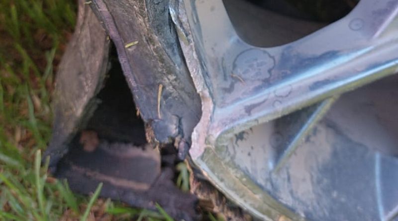 Tyre-shredding potholes now part of Robertson’s identity?