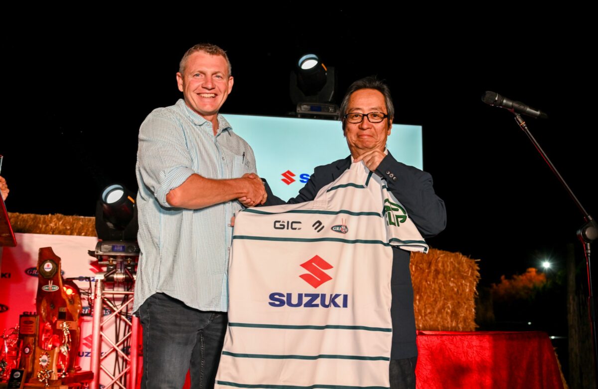 Suzuki puts S-badge on Griquas Rugby jersey