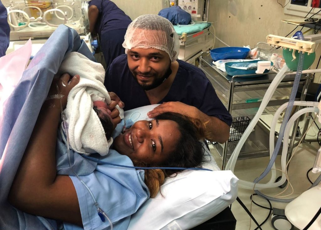 Anziske martin,pregnant,parents,cape town