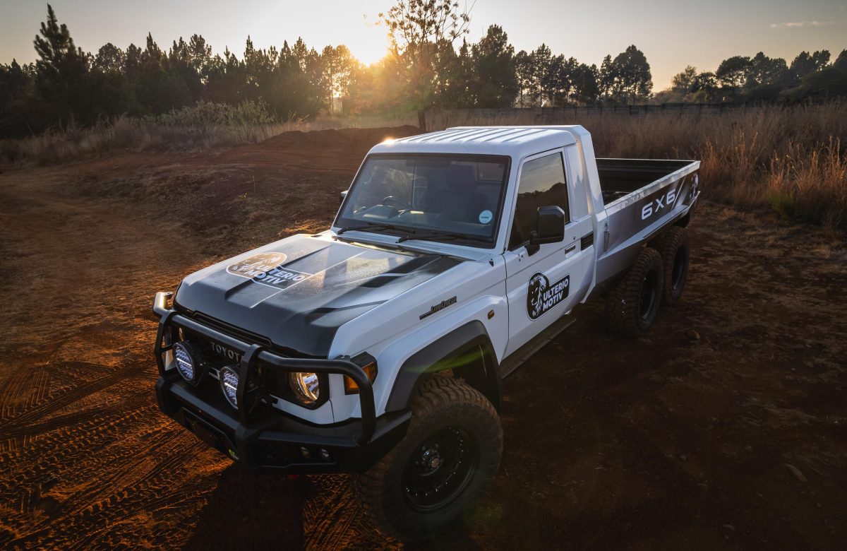 Ulterio Motiv launches insane 6×6 Toyota Land Cruiser 79