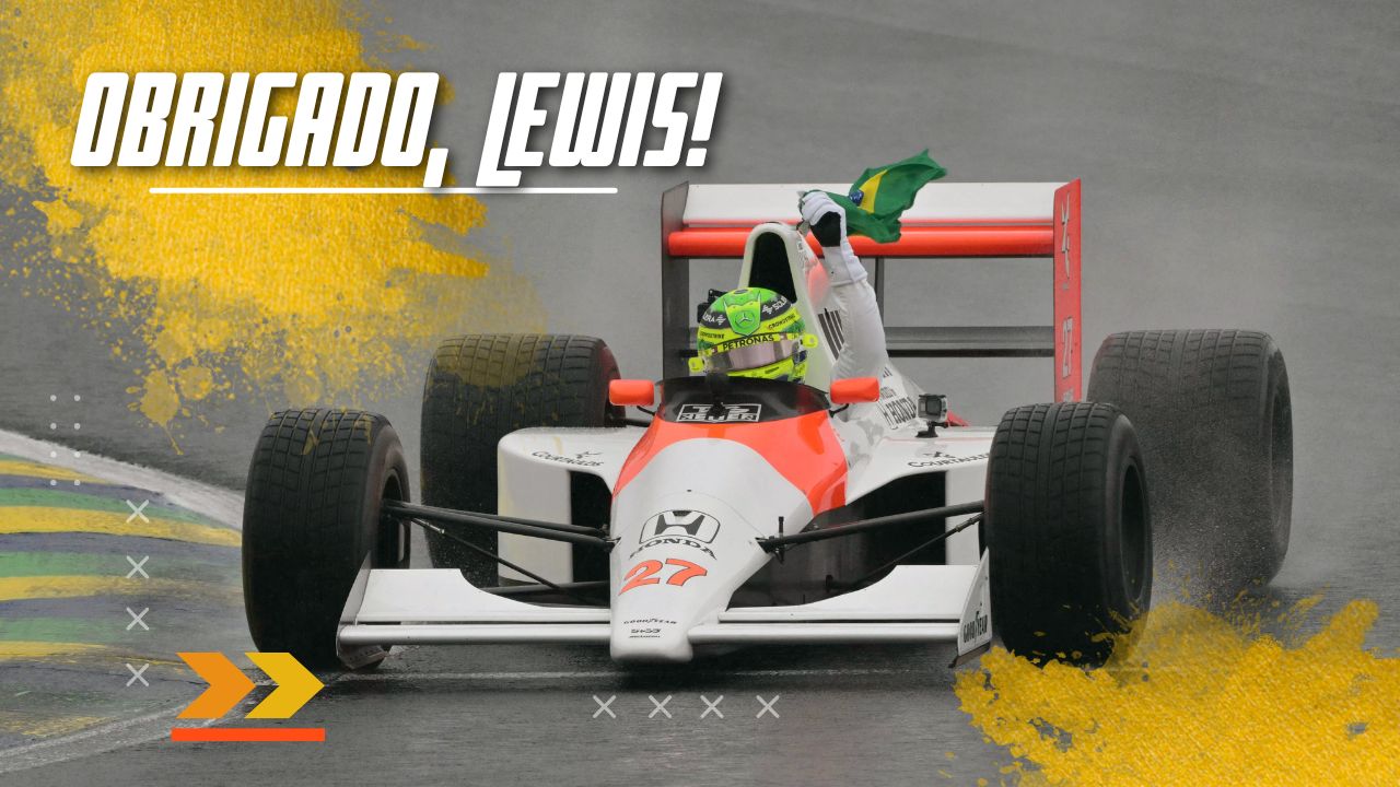 WATCH: Lewis Hamilton Drives Ayrton Senna’s 1990 F1 Car